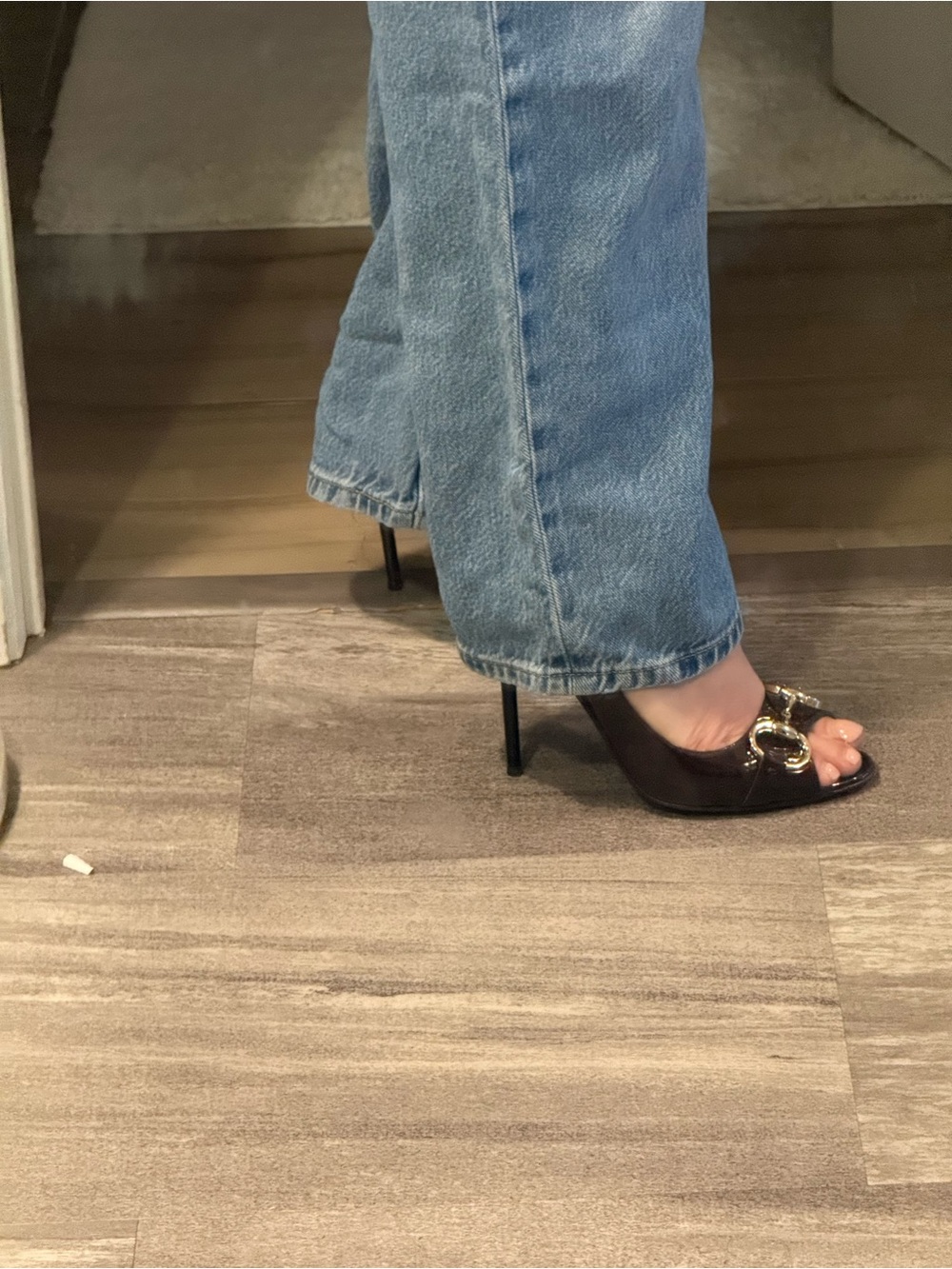 RARE colour, gucci horsebit heels - Picture 3 of 5